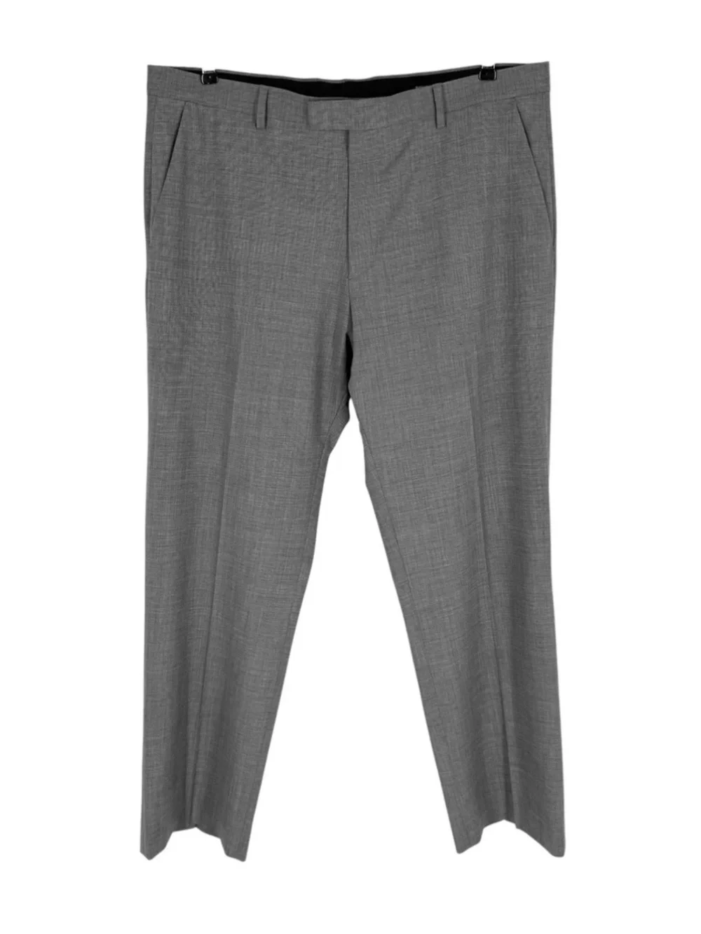 Banana Republic Pants Mens Size 38x32 Gray Wool Tailored Slim Fit Trousers